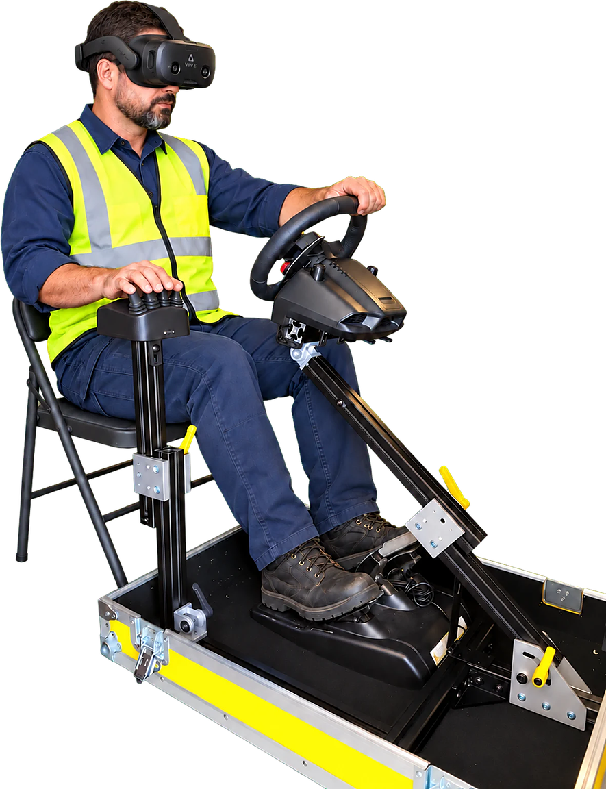 Operator training on the Fold N Go portable simulator